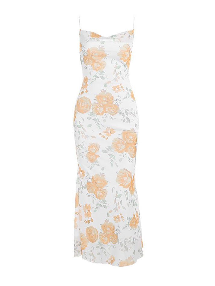 cami mesh dress Mesh Print Cami Maxi Dress – AnotherChill
