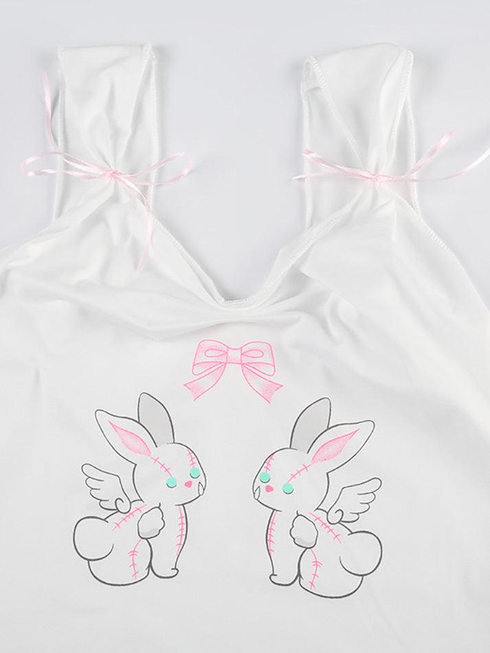 Angel Bunny Bow Cami Top - AnotherChill