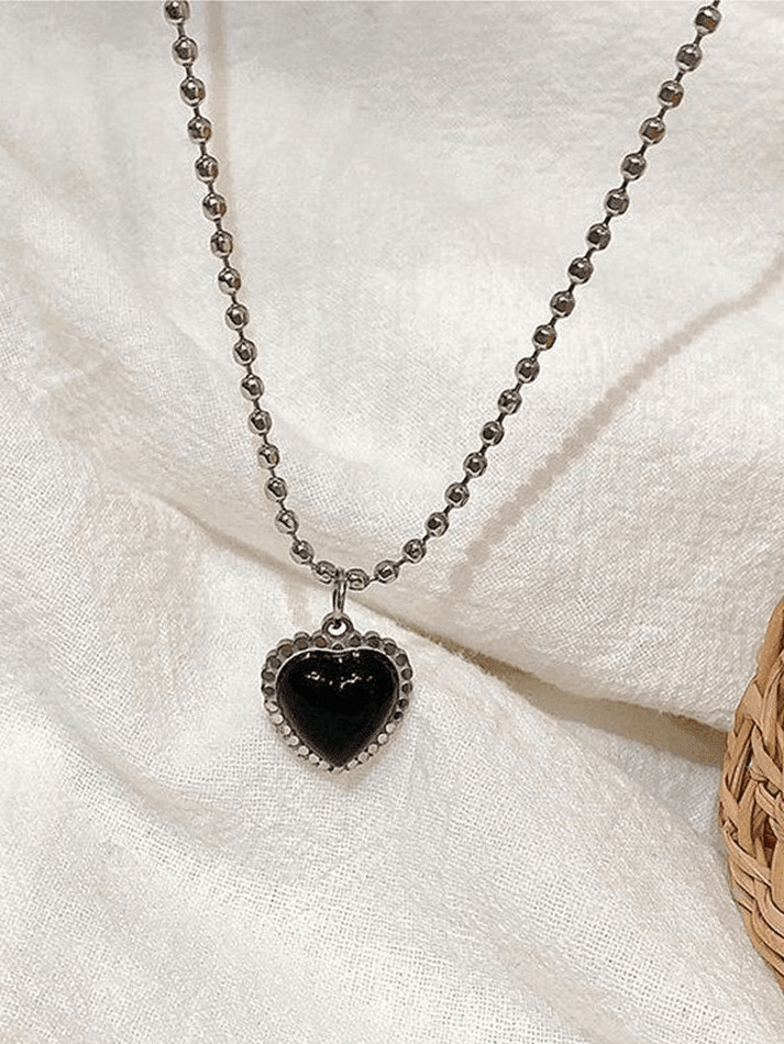 2pcs Heart Pendant Necklace - AnotherChill