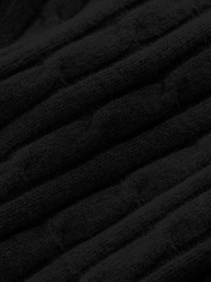 Cable Knit Sweater Lounge Set