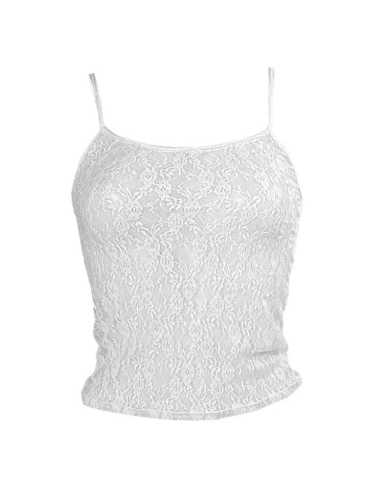 All Over Lace Slim Cami Top - AnotherChill