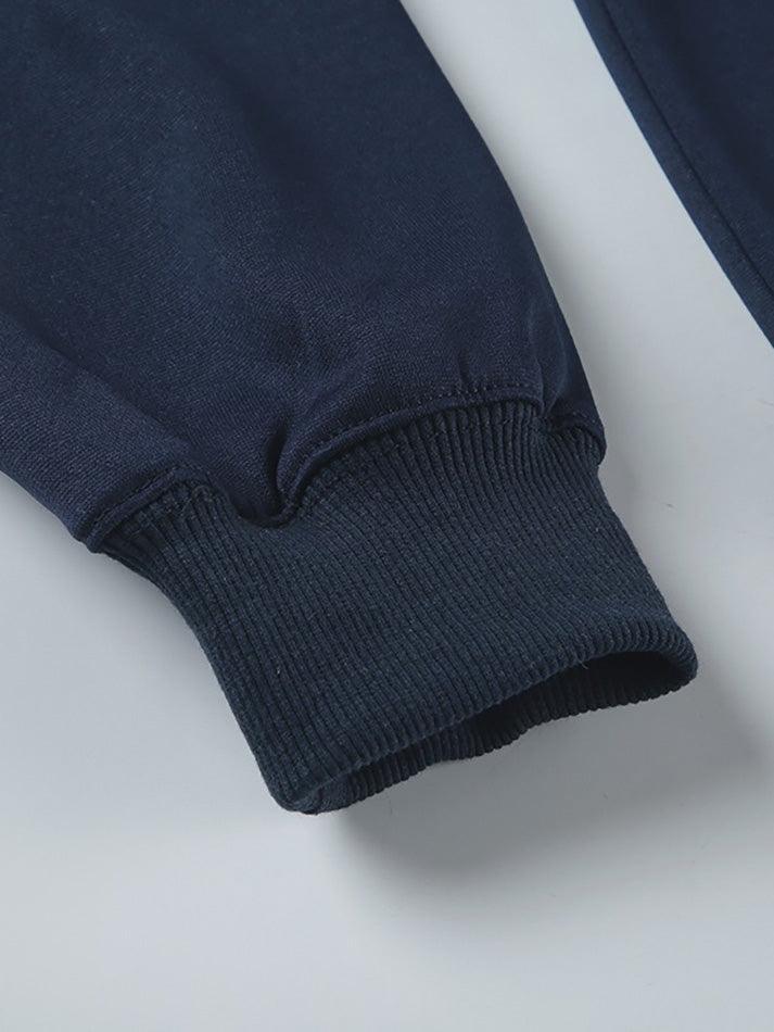 Basic Solid Color Loose Fit Crew Neck Sweatshirt - AnotherChill