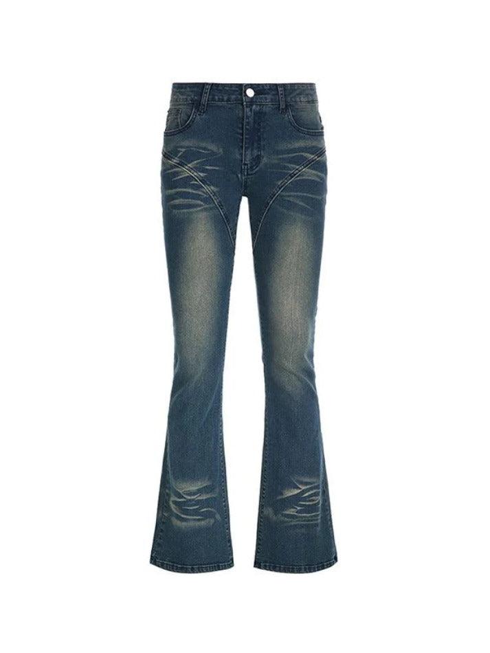 Bootcut Low Rise Denim Jeans - AnotherChill