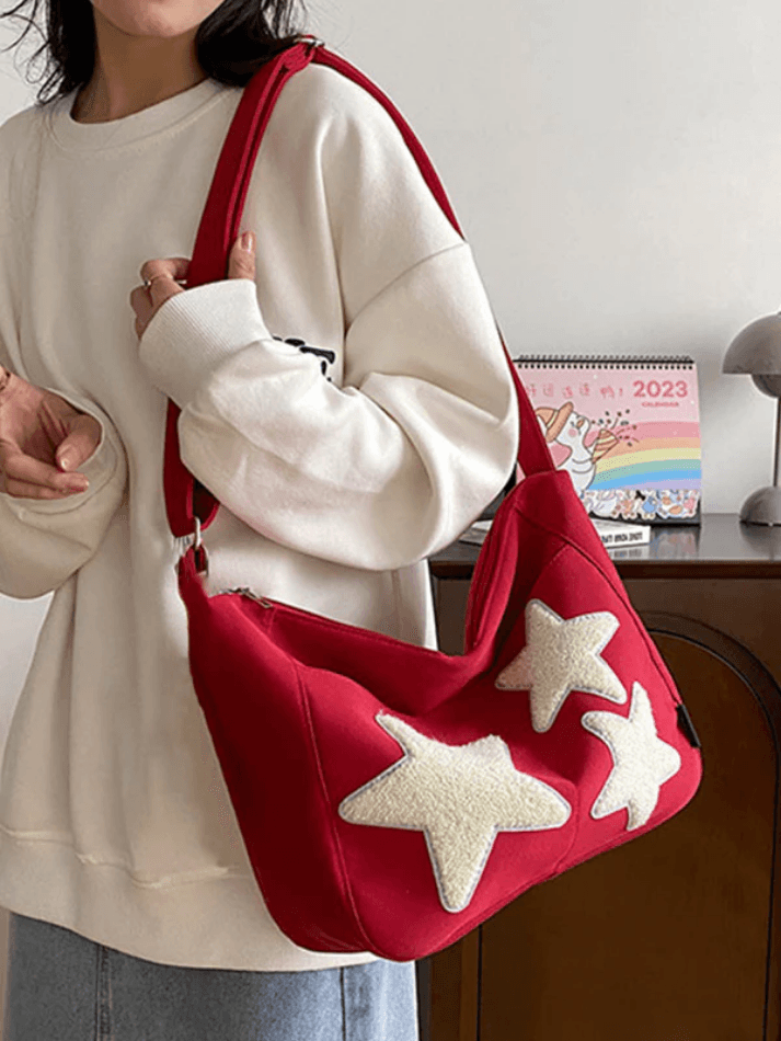 Cute Star Print Crossbody Bag - AnotherChill