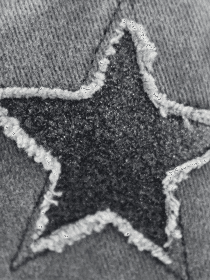 Distressed Wash Sequin Star Baseball Cap - AnotherChill