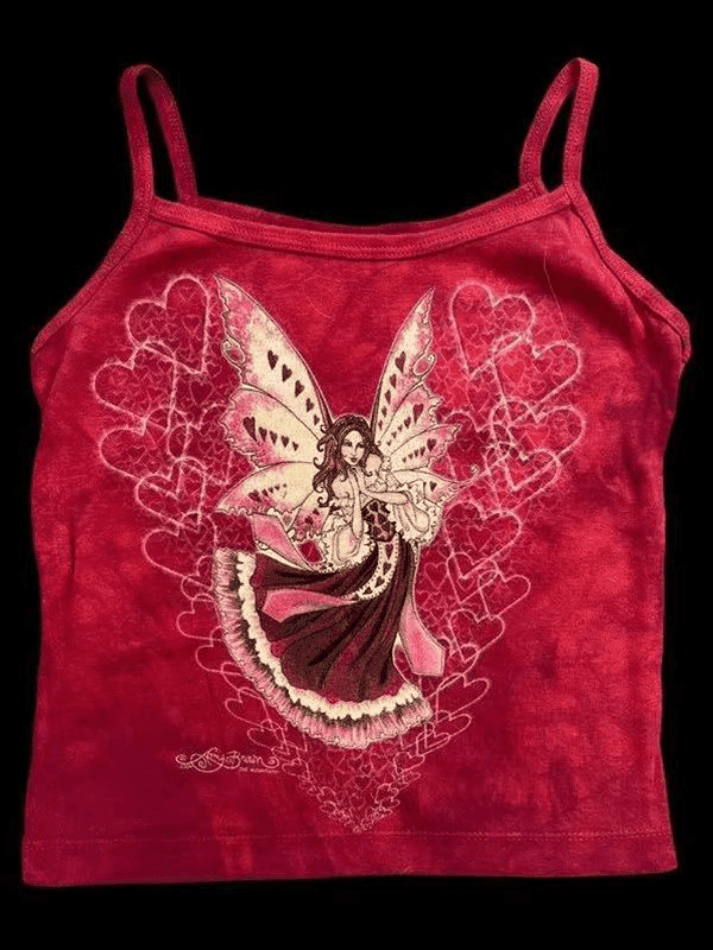 Fairy Printed Cami Top - AnotherChill