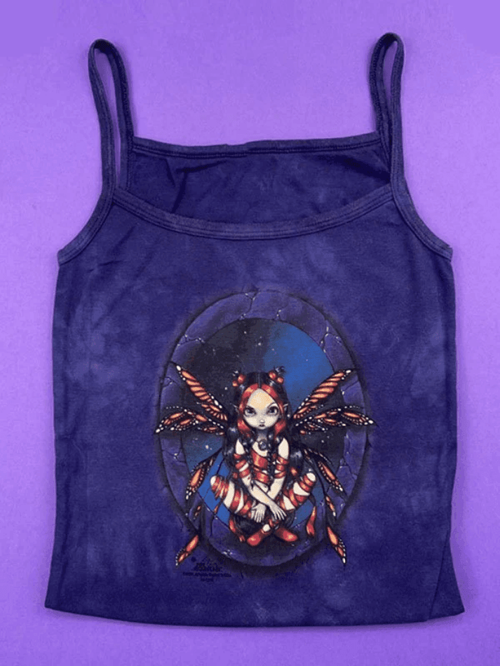 Fairy Printed Cami Top - AnotherChill
