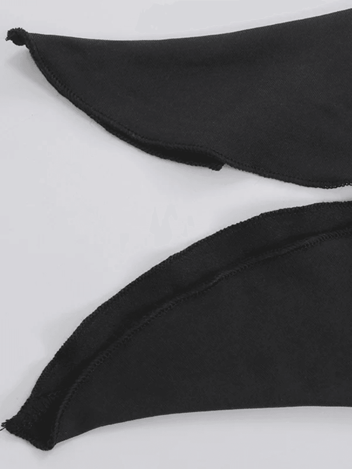 Fungus Navel Black Bandeau Top - AnotherChill