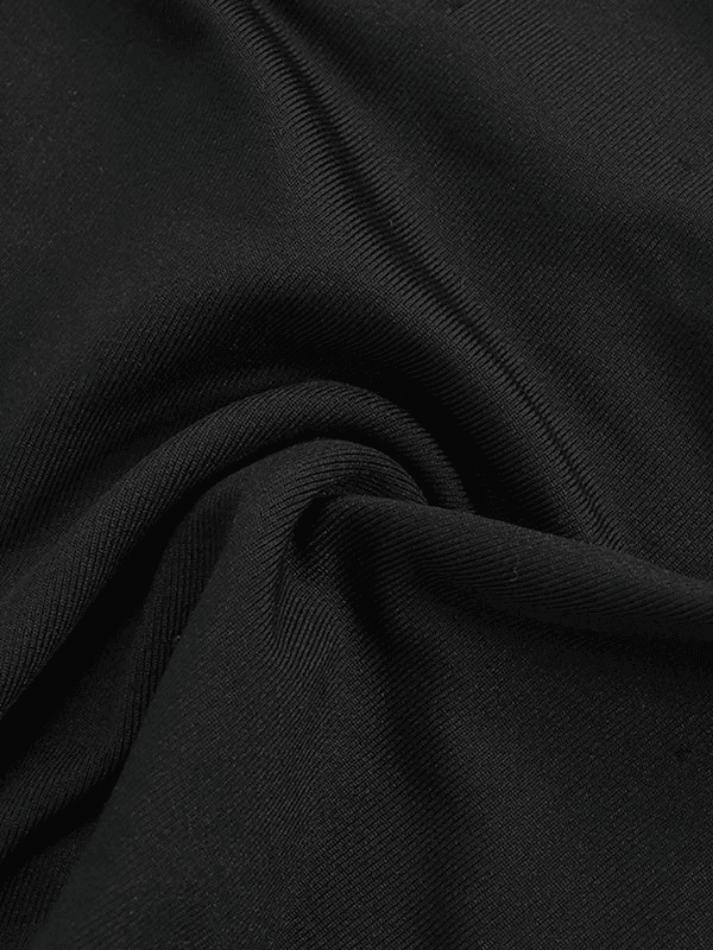 Fungus Navel Black Bandeau Top - AnotherChill
