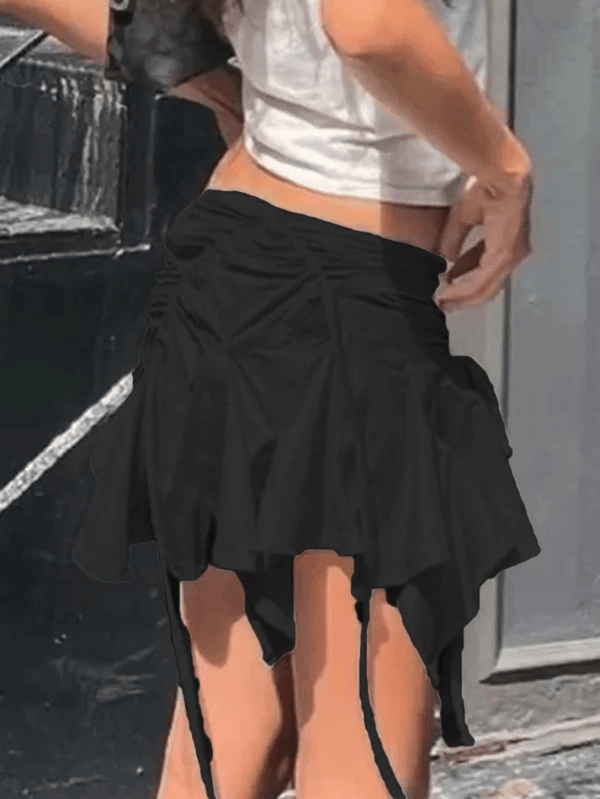 Gothic Punk Cropped Mini Skirts - AnotherChill