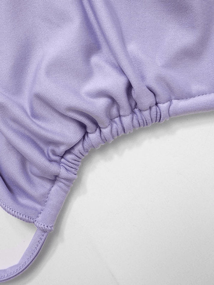 Halter Tie Top Mini Skirt Set - AnotherChill