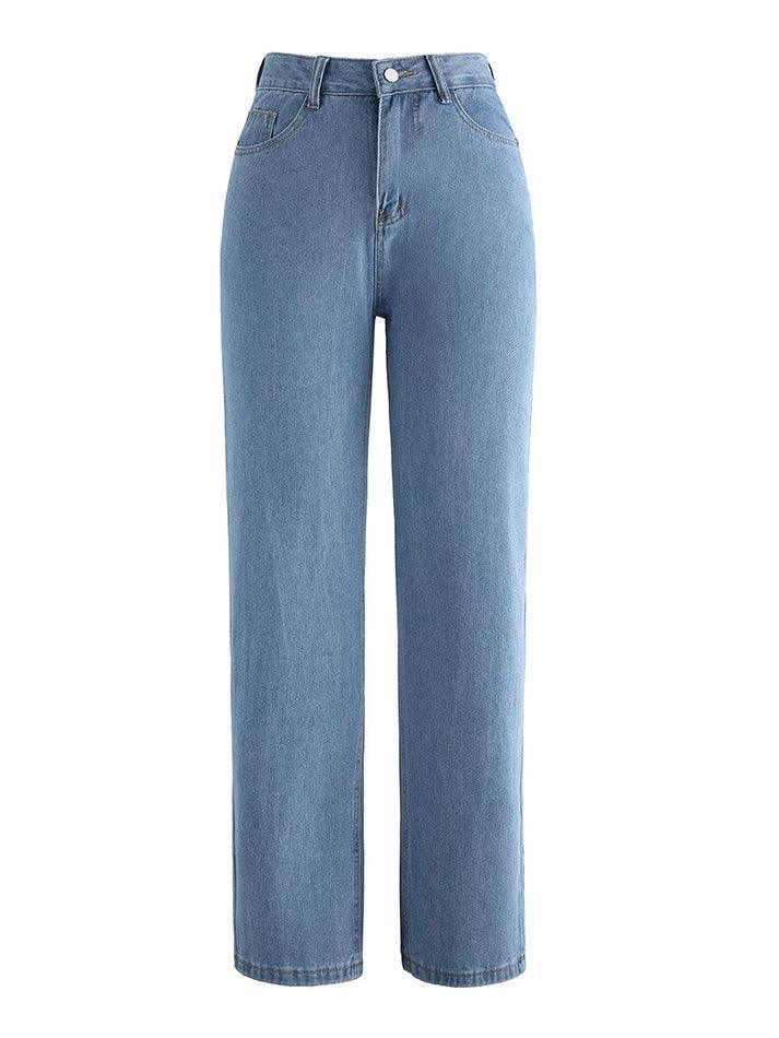 High Rise Washed Boyfriend Jeans - AnotherChill