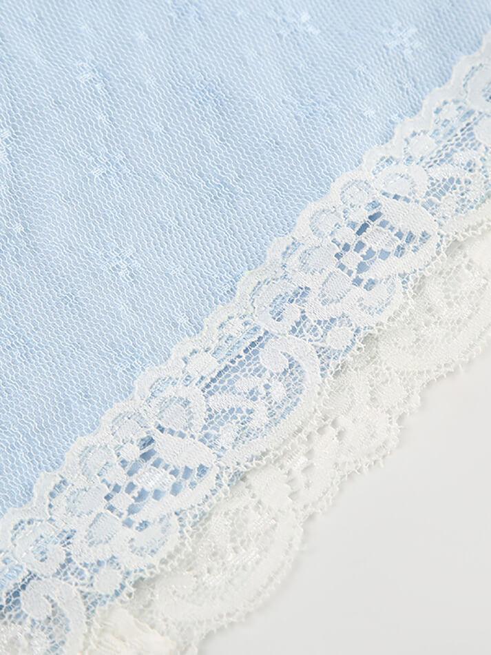 Lace Splicing Split Cami Tank Top - AnotherChill