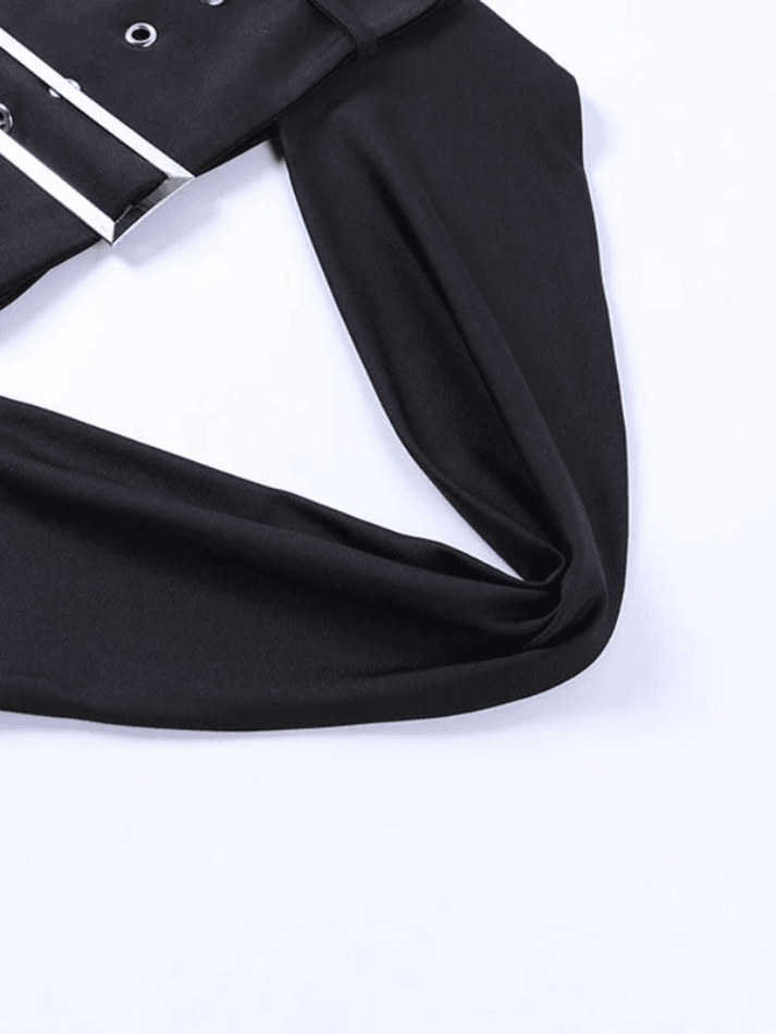 Lace Up Bandeau Crop Top - AnotherChill