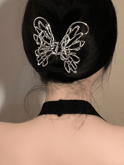 Large Metal Butterfly Hair Claw - AnotherChill