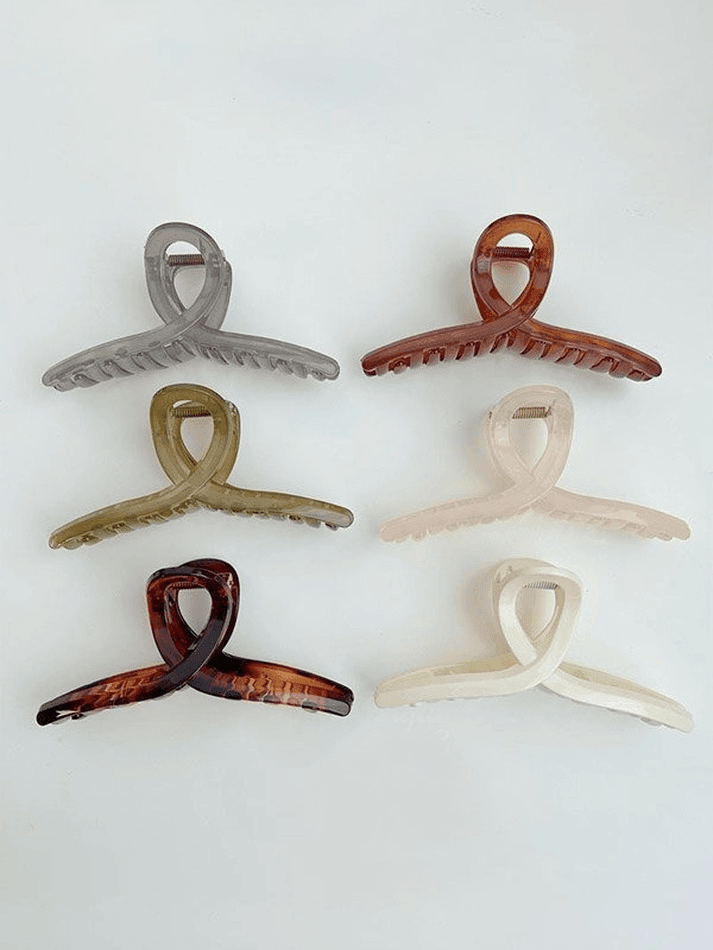 Large Morandi Color Hair Claw Clip - AnotherChill