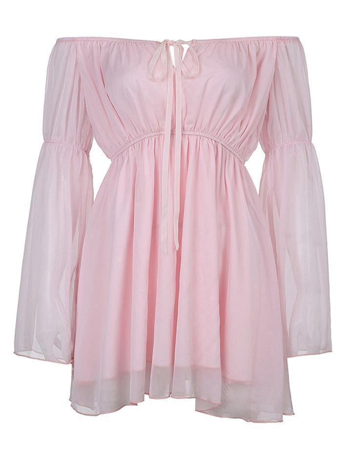Long Sleeve Corset Mini Dress AnotherChill Long Sleeve Corset Mini Dress AnotherChill