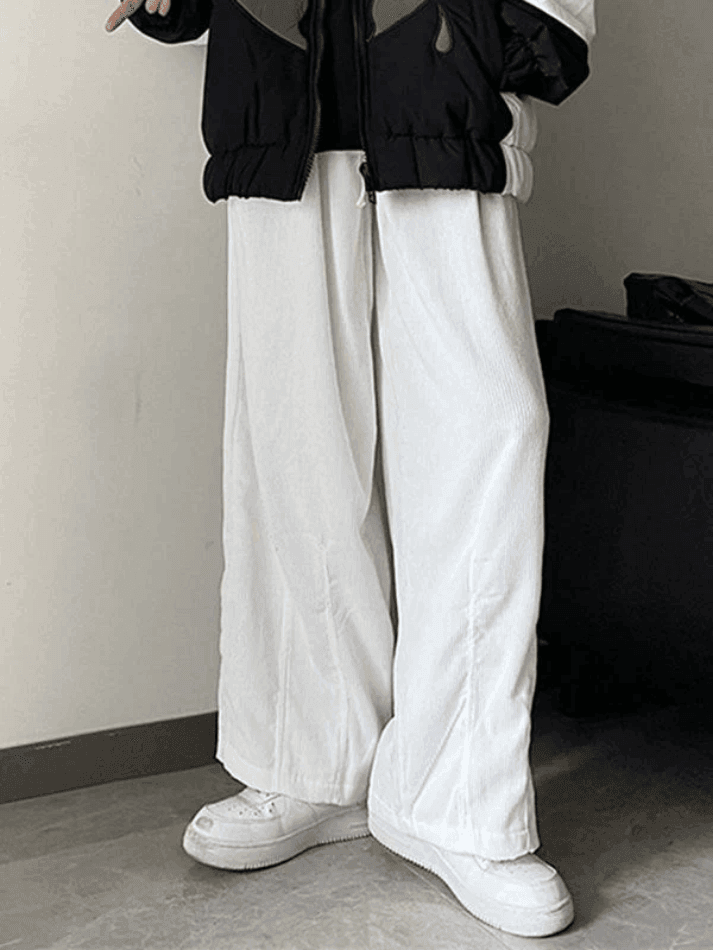 Men's Corduroy Solid Casual Pants - AnotherChill
