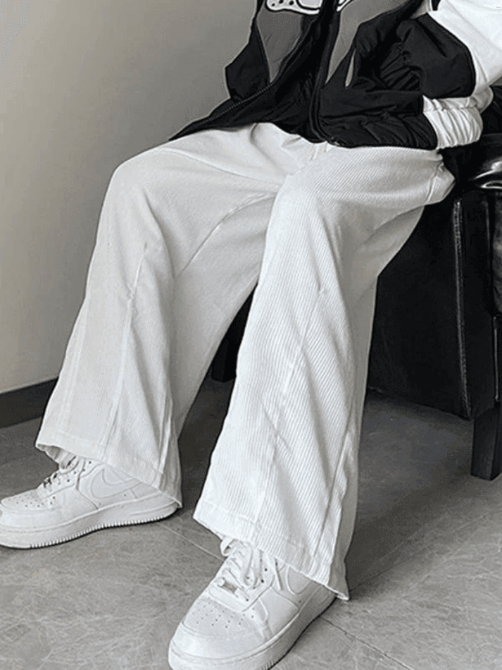 Men's Corduroy Solid Casual Pants - AnotherChill