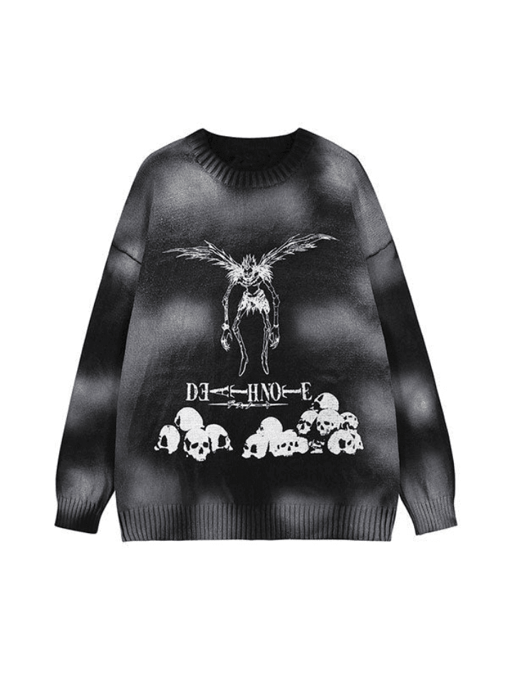 Men's Evil Force Jacquard Pullover Sweater - AnotherChill