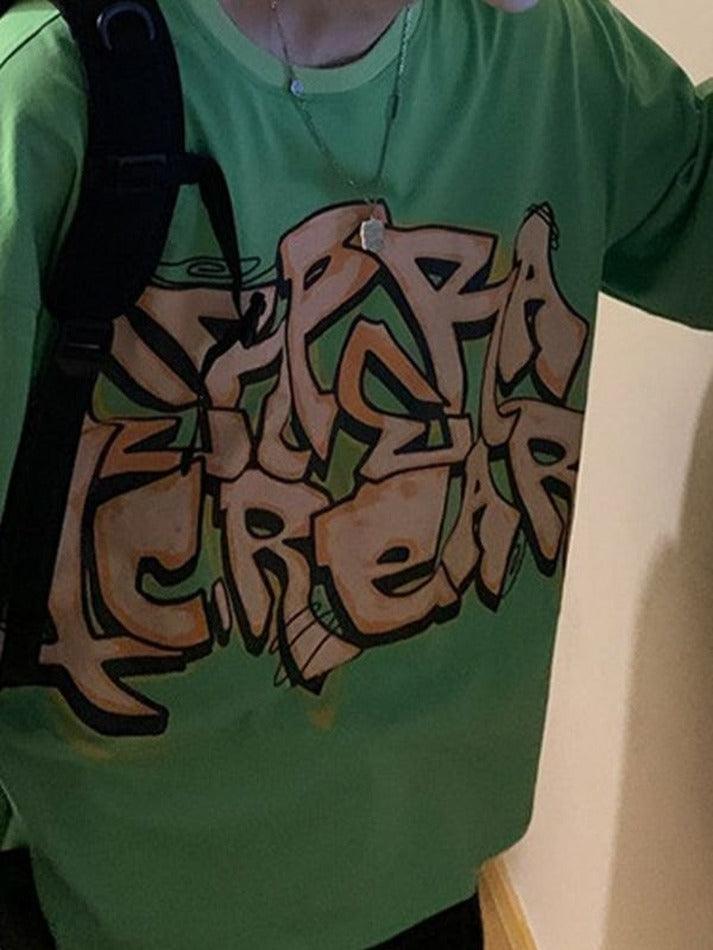 Men's Graffiti Letter Graphic Tee - AnotherChill