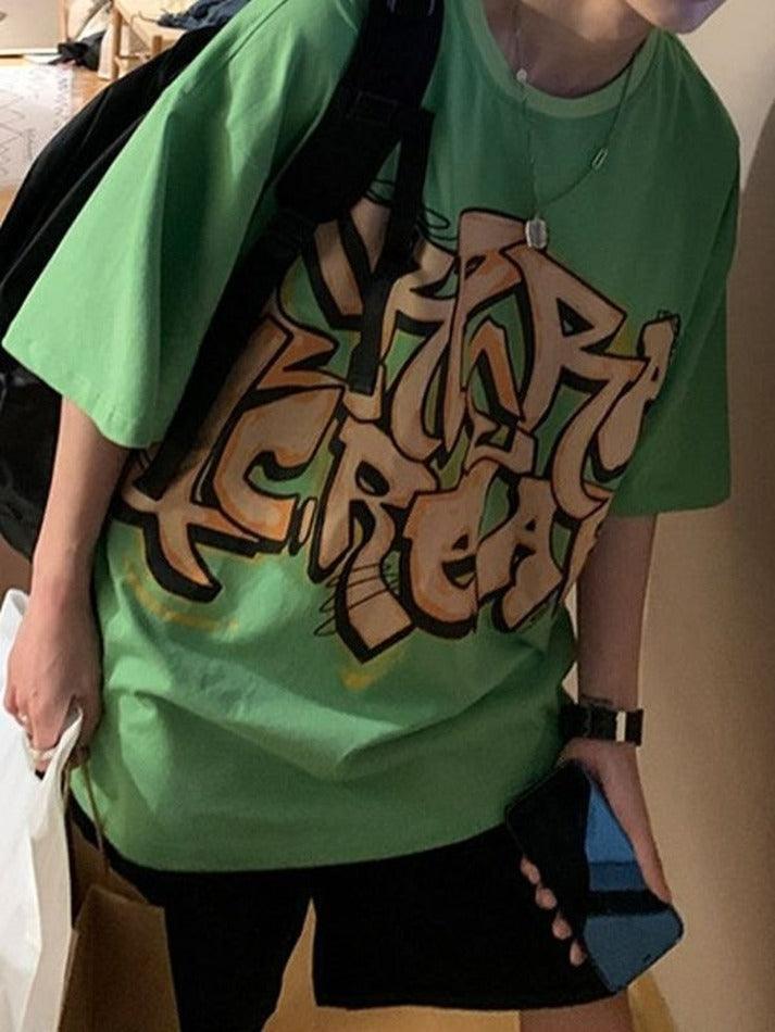 Men's Graffiti Letter Graphic Tee - AnotherChill