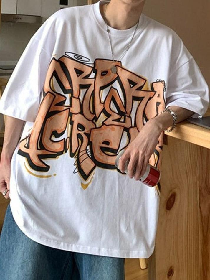Men's Graffiti Letter Graphic Tee - AnotherChill