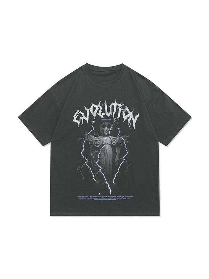 Men's Lightning Dark Graphic Tee - AnotherChill