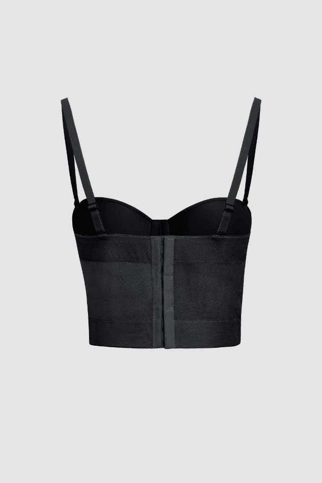 Mesh Underwire Bustier Top - AnotherChill