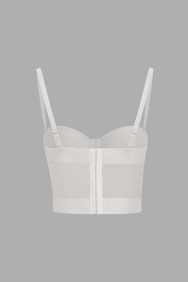 Mesh Underwire Bustier Top - AnotherChill