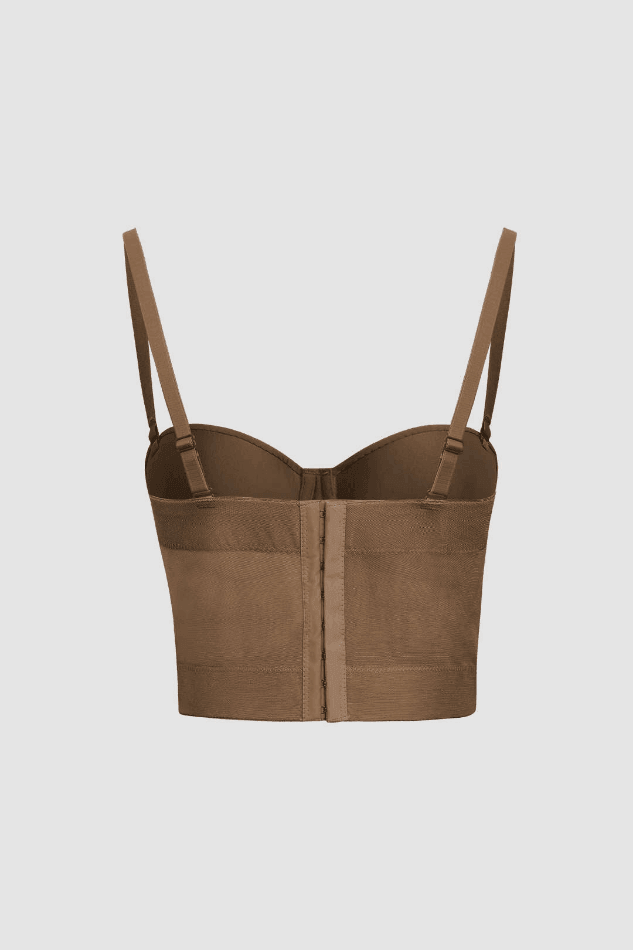 Mesh Underwire Bustier Top - AnotherChill