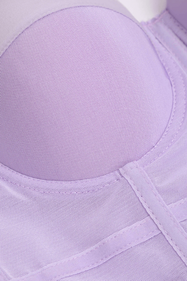 Mesh Underwire Bustier Top - AnotherChill