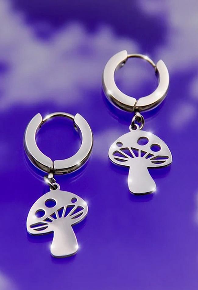 Mushroom Cutout Earrings - AnotherChill
