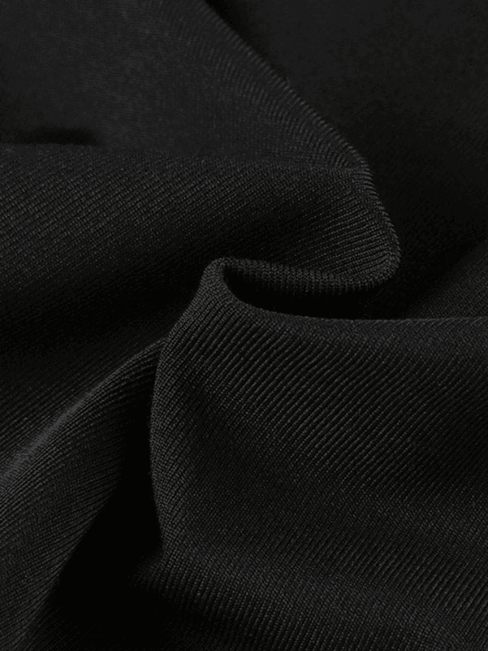 O Ring Cutout Black Cami Bodysuit - AnotherChill