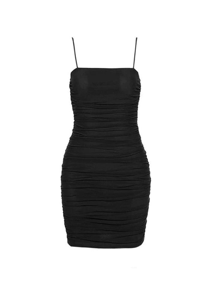 Ruched Slip Bodycon Mini Dress - AnotherChill
