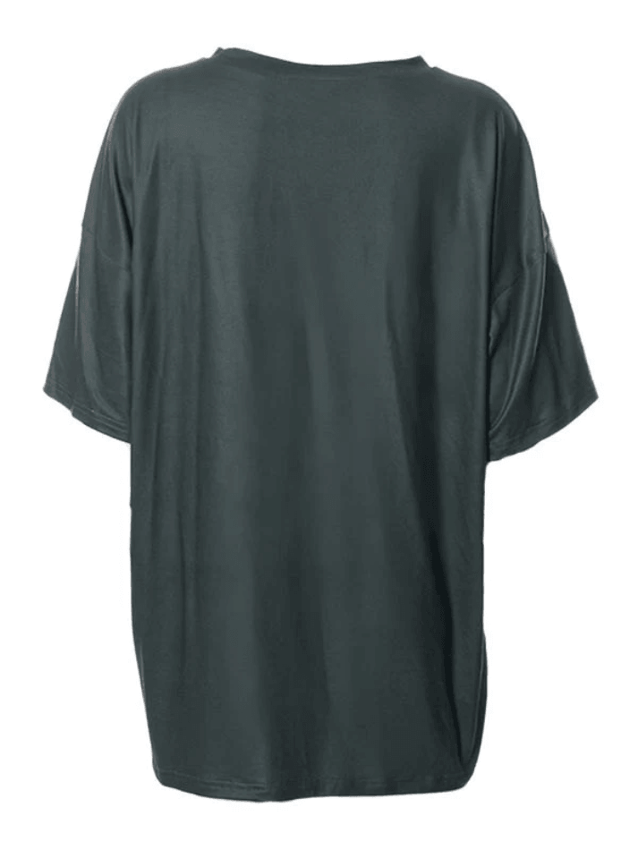 Short Sleeve Hip Pop Graphic Oversized Tee - AnotherChill