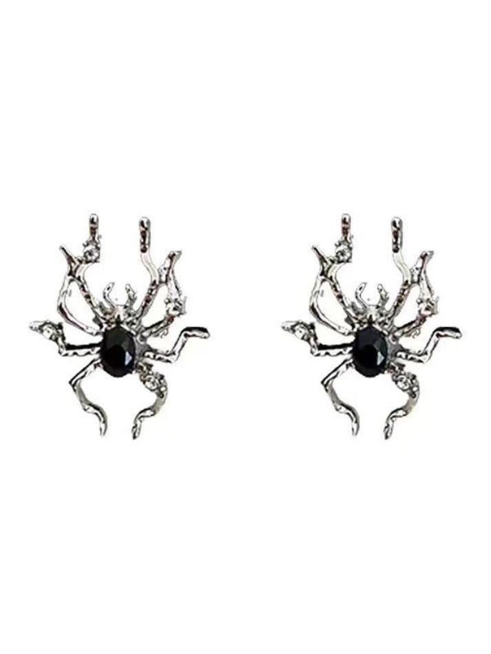 Silver Spider Pattern Ear Cuffs - AnotherChill