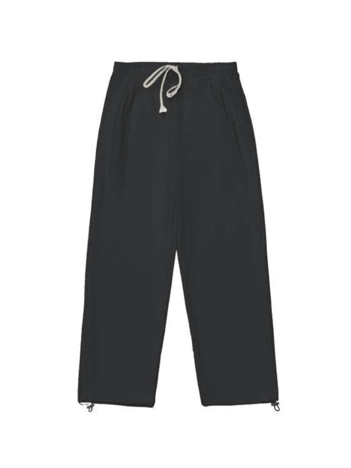 Simple Solid Color Baggy Sweatpants - AnotherChill