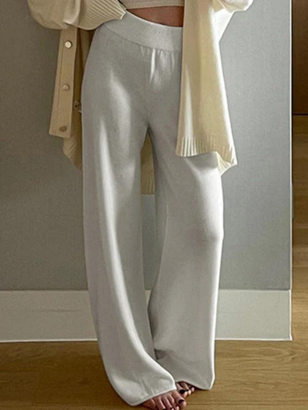 Simple Straight Leg Pants - AnotherChill