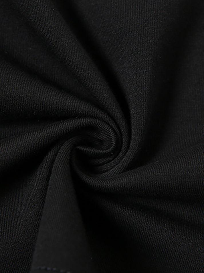 2024 Spider Studded Short Sleeve Crop Top Black S in Tops&Tees Online ...