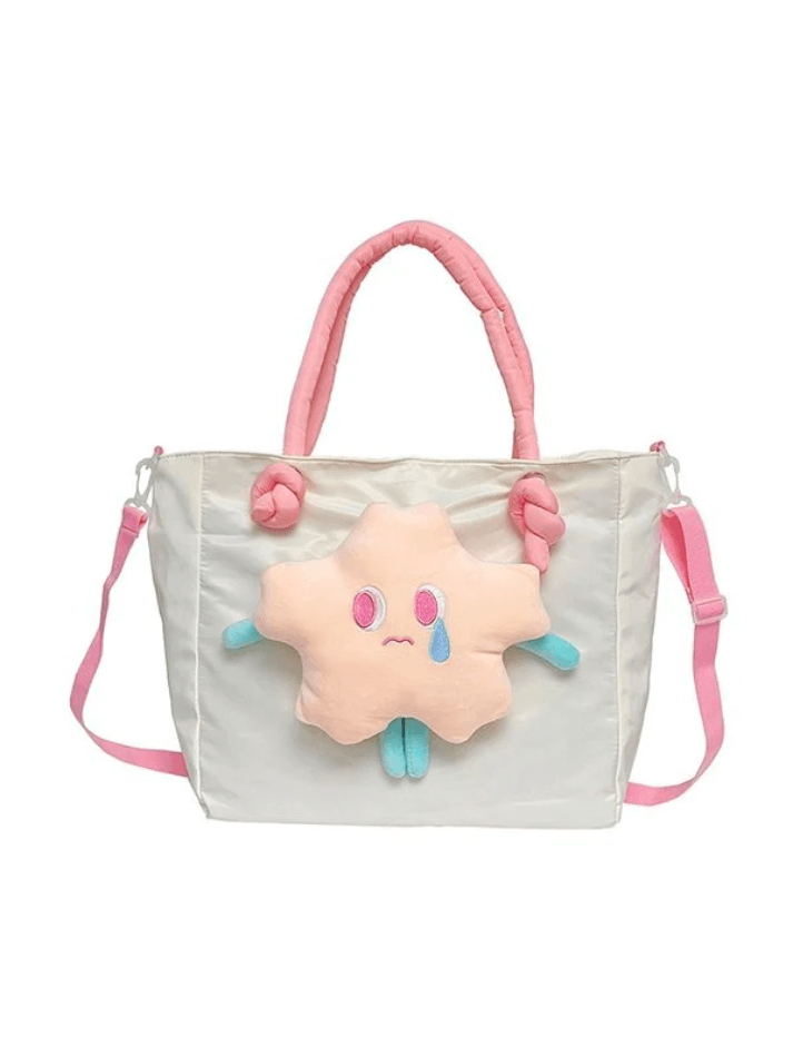 Star Large Capacity Messenger Canvas Bag - AnotherChill