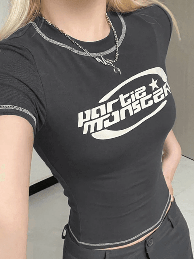 Stitched Short Sleeve Tee Regular Fit main image 1