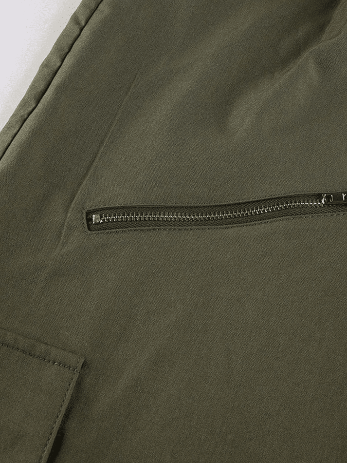 Strap Detail Pocket Cargo Pants - AnotherChill