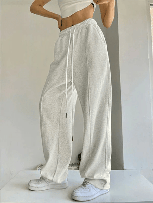 Street Solid Color Sweatpants - AnotherChill