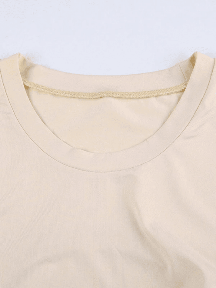 Tie Strap Backless Cropped Tank Top - AnotherChill