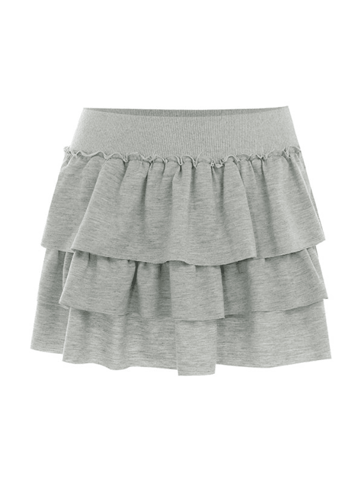 Ultra Short Cake Mini Skirt - AnotherChill