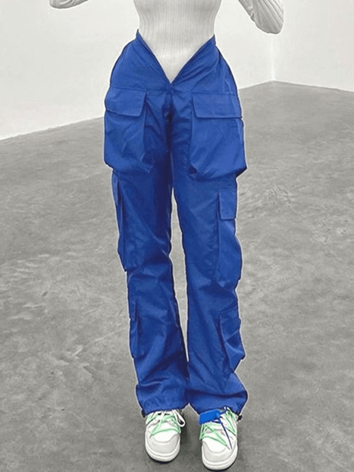 V Cut Pocket Cargo Pants - AnotherChill