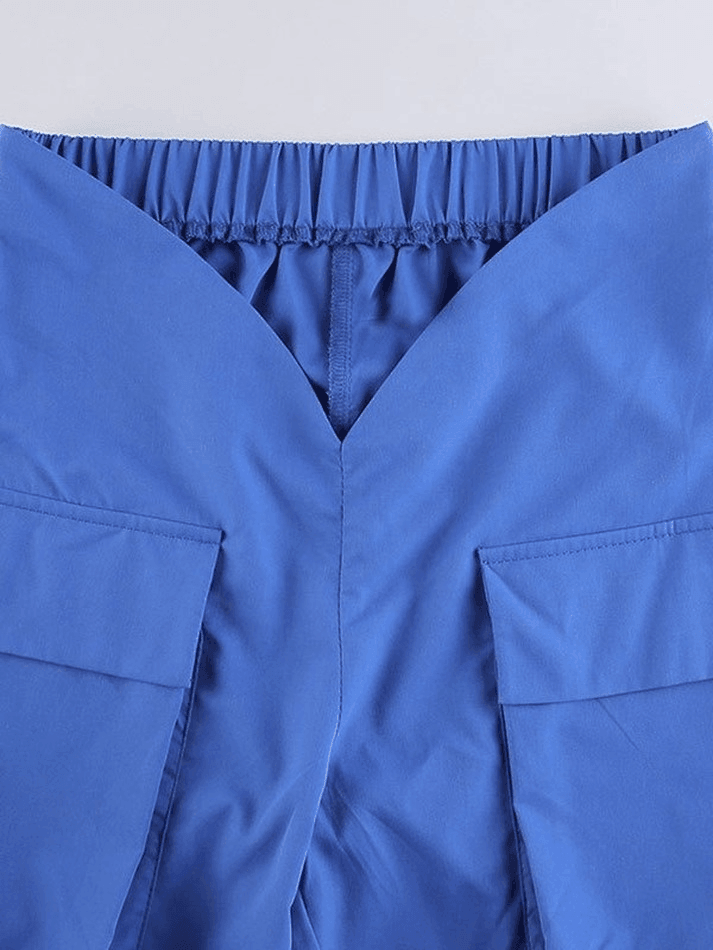V Cut Pocket Cargo Pants - AnotherChill