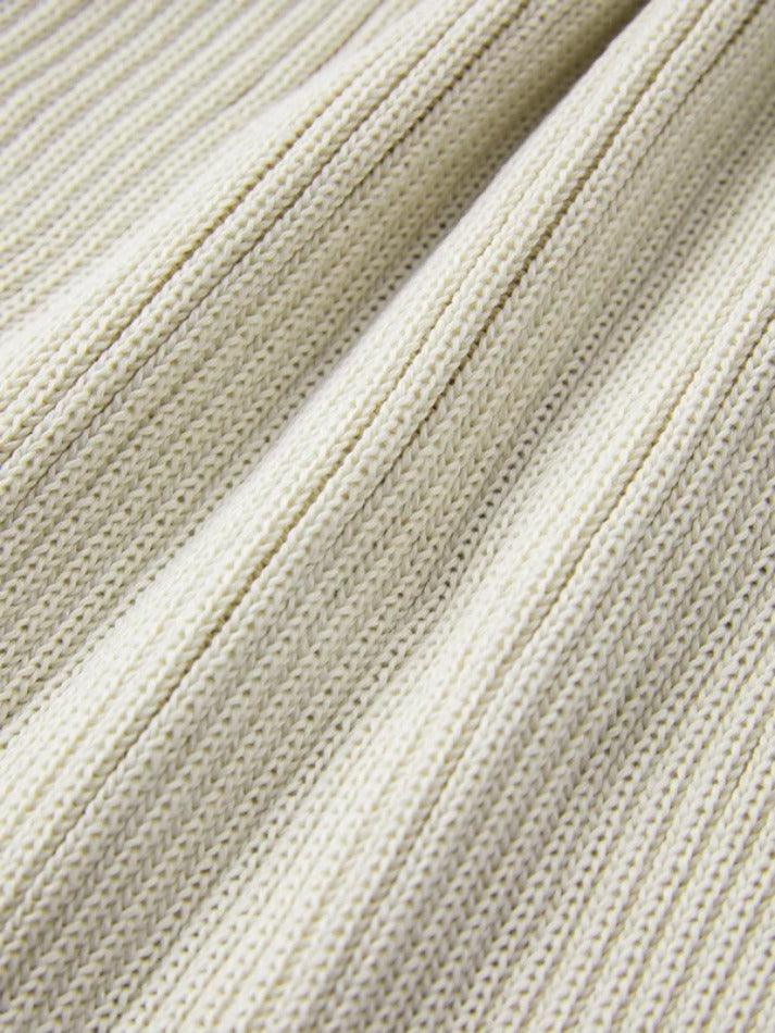 V Neck Stripe Print Sweater - AnotherChill