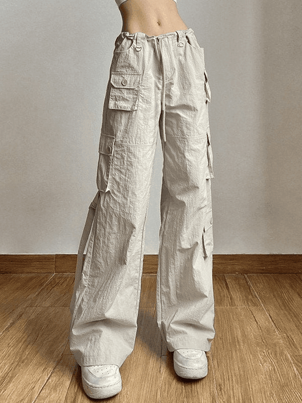 Vintage Cargo Pocket Baggy Pants - AnotherChill